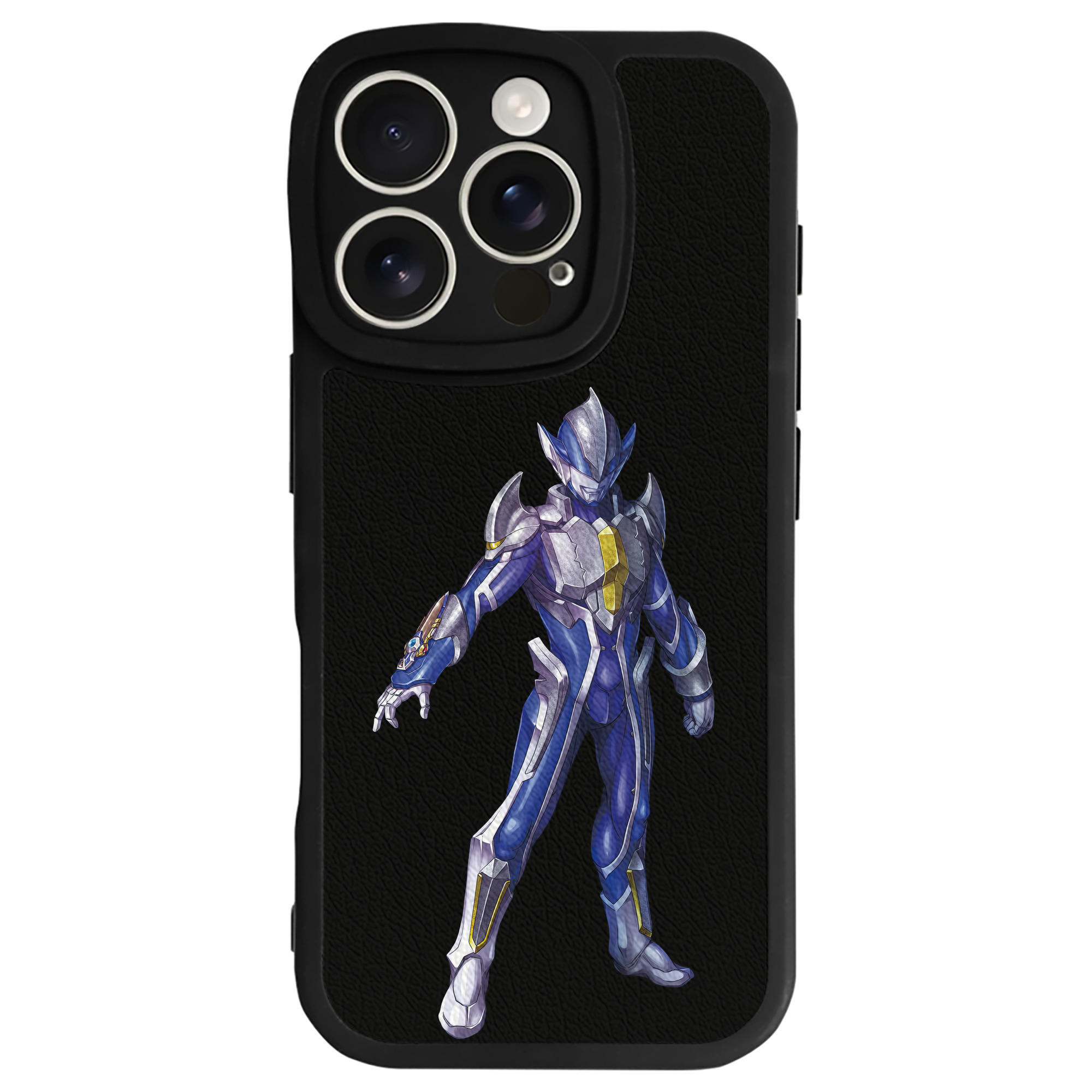 （画像用） ウルトラマン Ultraman 【iPhone 16シリーズ対応】シリコンスマホケース（レザー調） 材質：シリコン